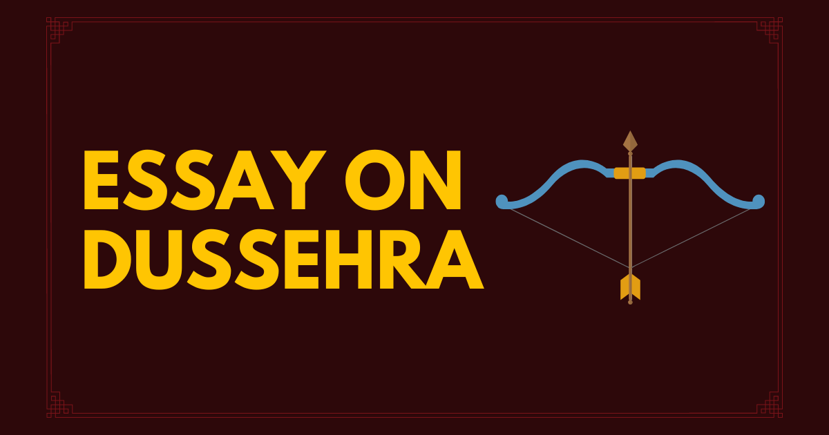 Essay on Dussehra