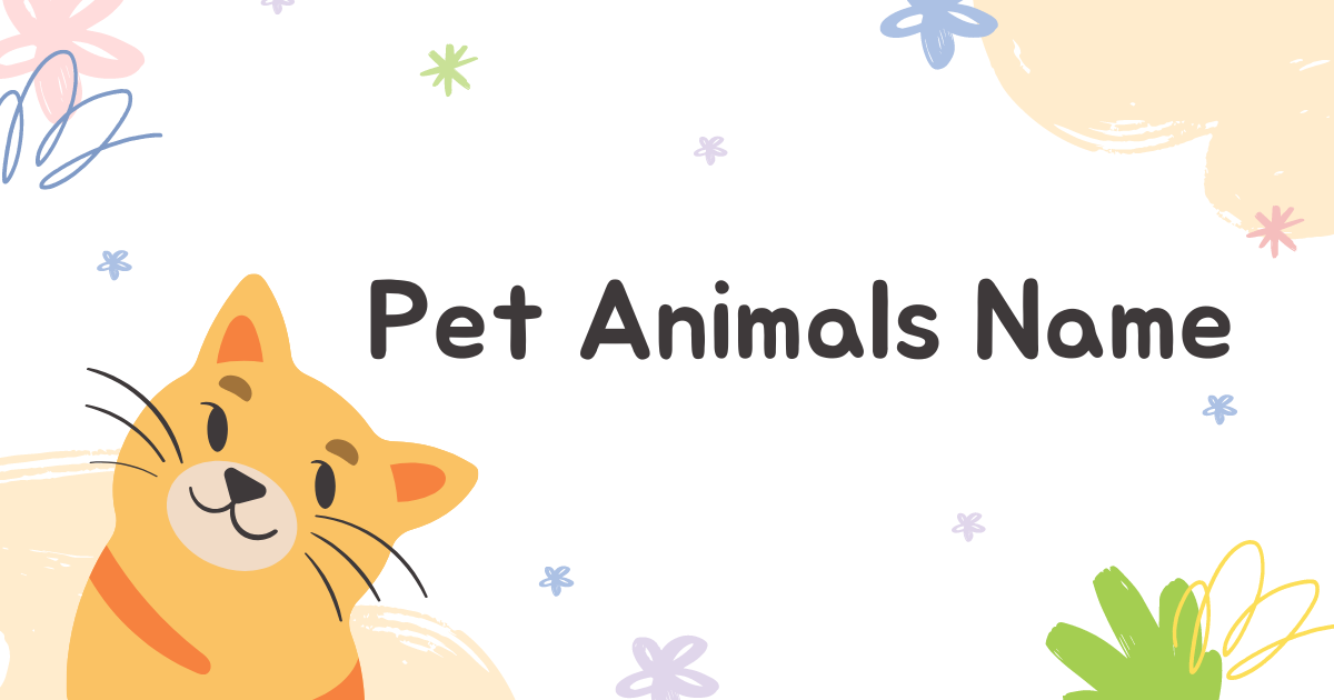 Pet Animals Name