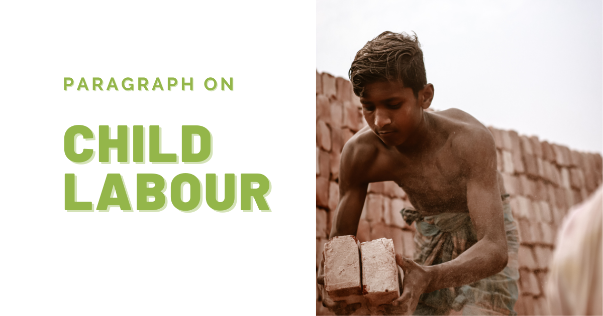 Paragraph on Child Labour